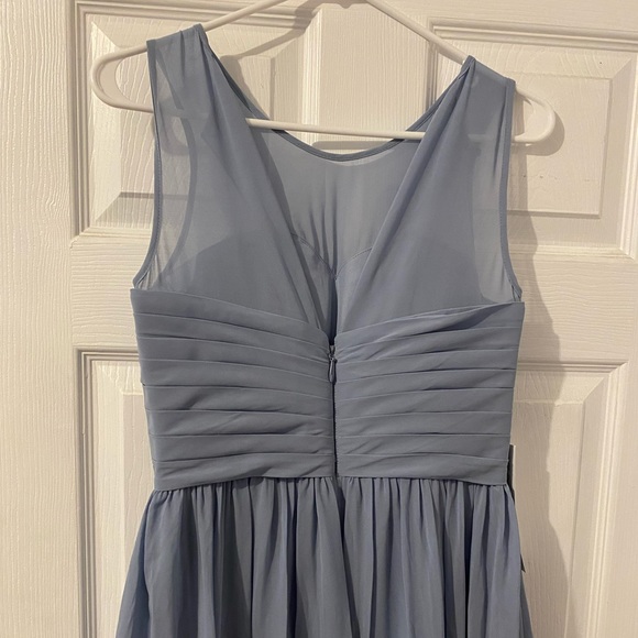 Dusty Blue Dress - Picture 3 of 7